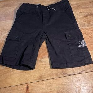 Boy’s  Black Cargo Shorts